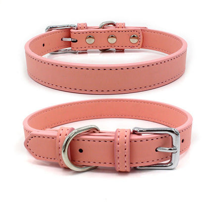 French Bulldog Collars - Pink / Xs 1.5*30 - Frenchie Complex Shop