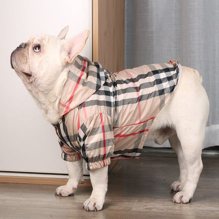 Elegant French Bulldog Raincoat - Frenchie Complex Shop