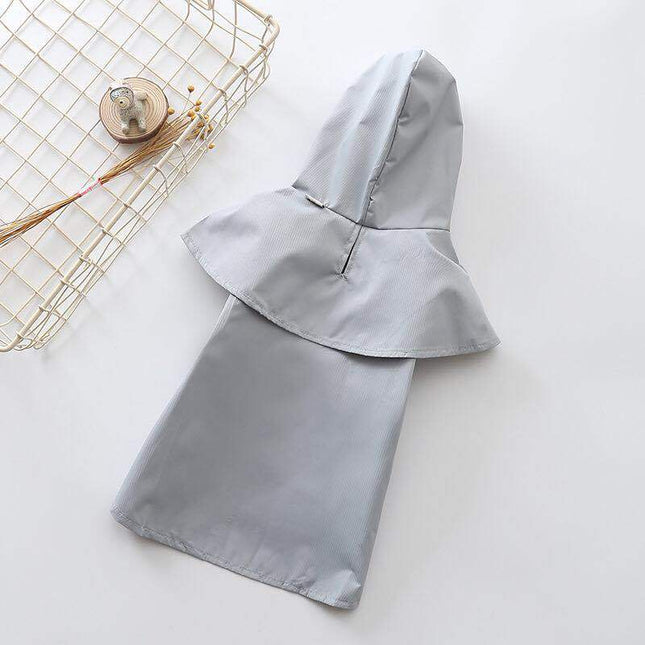 Classic French Bulldog Raincoat - Grey / S - Frenchie Complex Shop