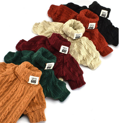 Warm Knitted French Bulldog Sweaters - Frenchie Complex Shop