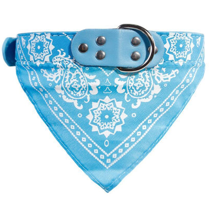 Triangle Dog Bandana - Sky Blue / XL - Frenchie Complex Shop