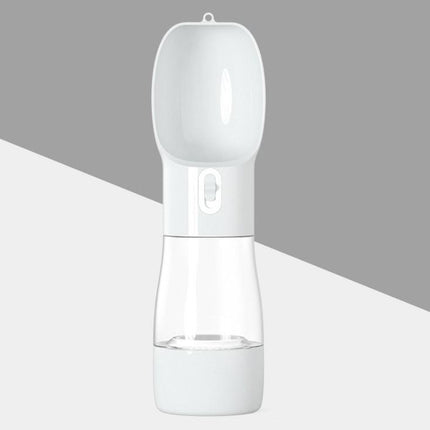Portable Water & Food Bottle - Grey - Frenchie Complex Shop