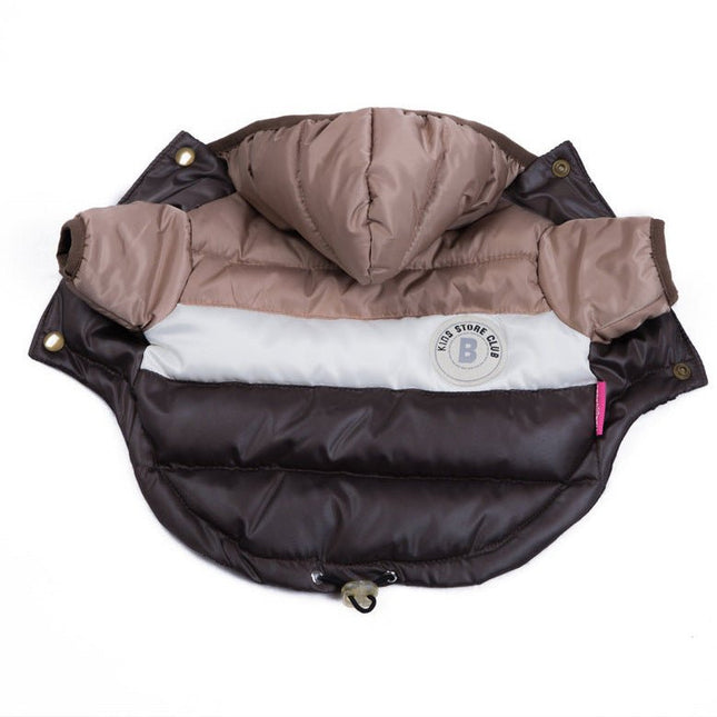 French Bulldog Winter Jacket - Brown / XS - Frenchie Complex Shop