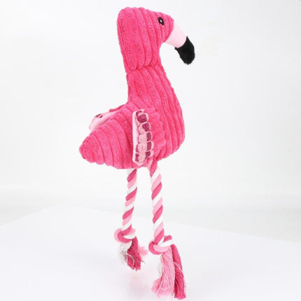 Squeaky Flamingo French Bulldog Toy - Frenchie Complex Shop