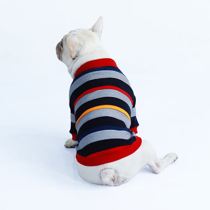 Colorful Striped Sweater - Frenchie Complex Shop
