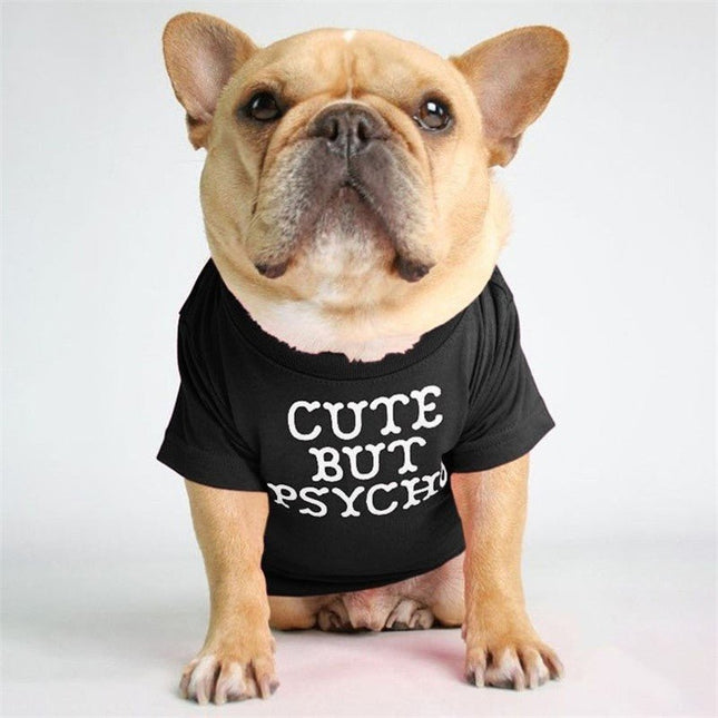 Psycho French Bulldog Shirt - Black / S - Frenchie Complex Shop