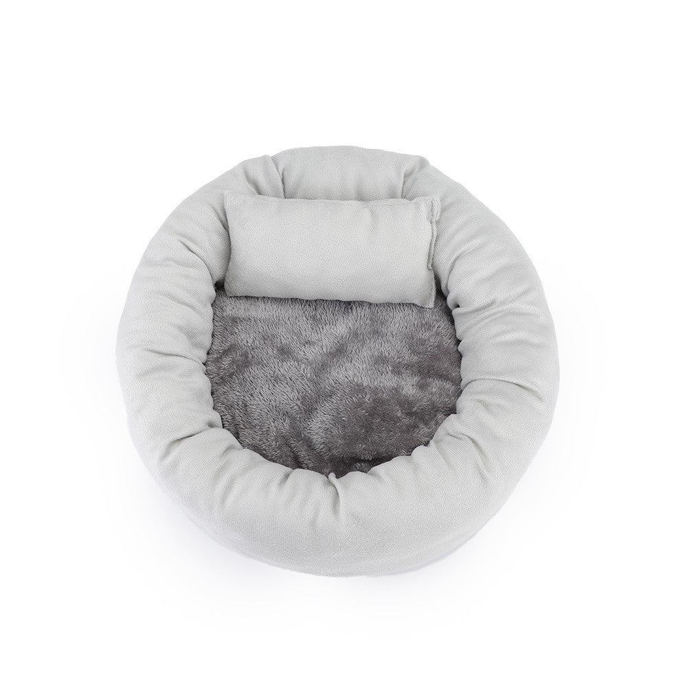 French Bulldog Warm Bed - Grey / S - Frenchie Complex Shop