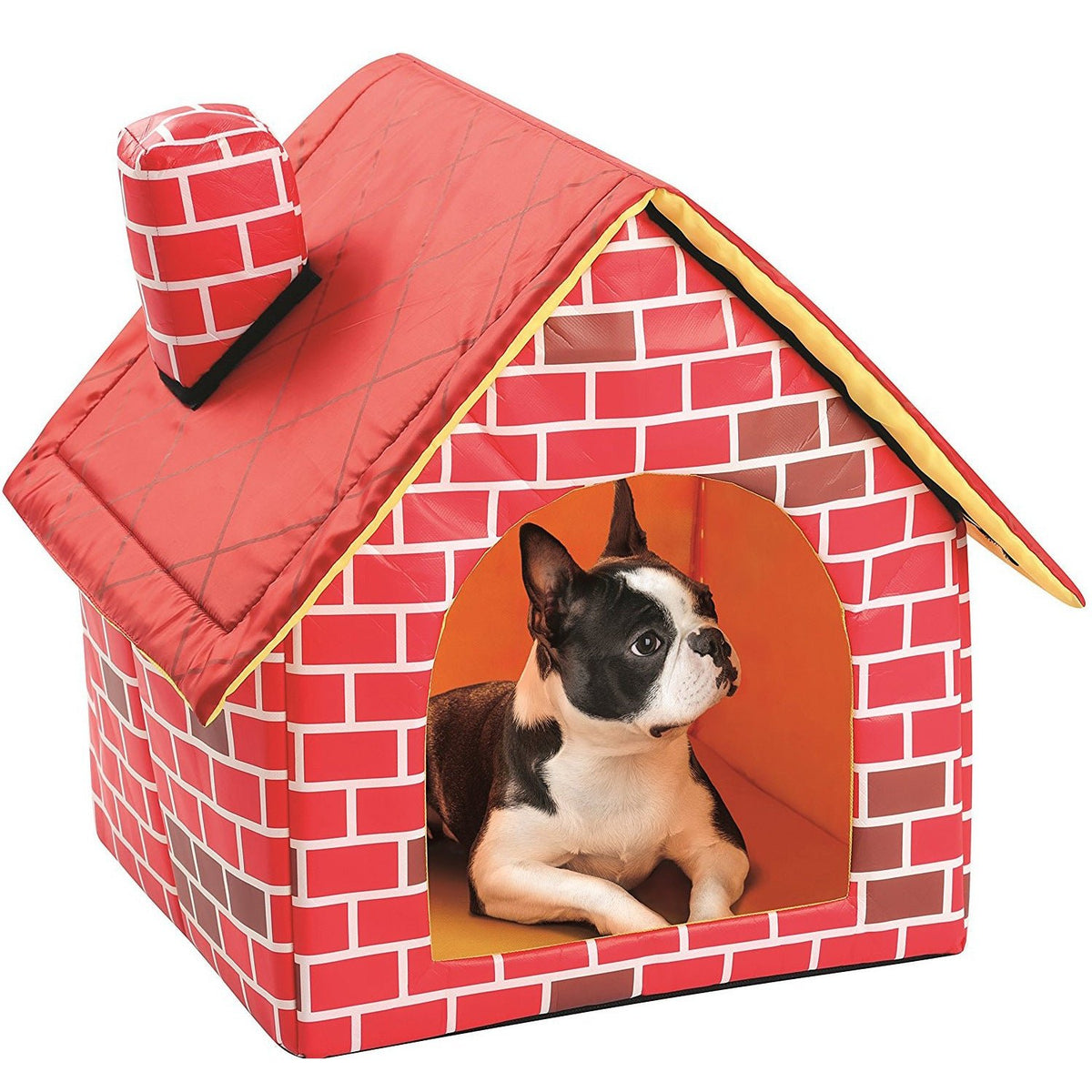 Brick Bed - Soft Indoor House for French Bulldog - Frenchie Complex Shop
