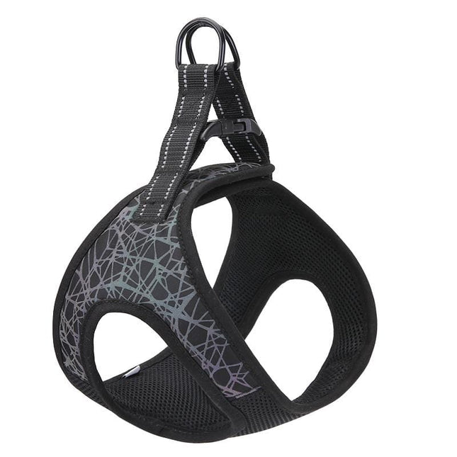 Protective French Bulldog Harness - Black / S - Frenchie Complex Shop