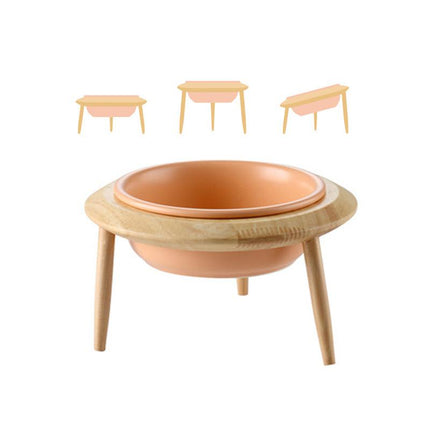 Tall Ceramic Food/Water Bowl - Orange / 480ml - Frenchie Complex Shop