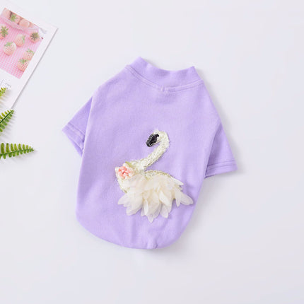 Duck French Bulldog Sweater - Purple / XS - Frenchie Complex Shop