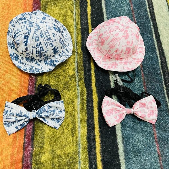 Frenchie Unisex Hat - Blue / Bow - Frenchie Complex Shop