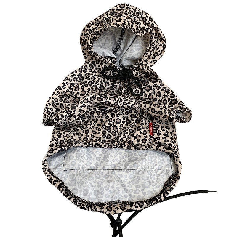 Leopard Printed Raincoat - M - Frenchie Complex Shop