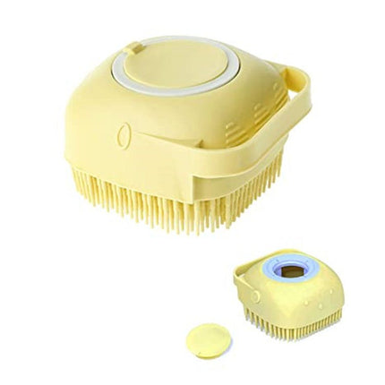 French Bulldog Shower Brush - Yellow - Frenchie Complex Shop