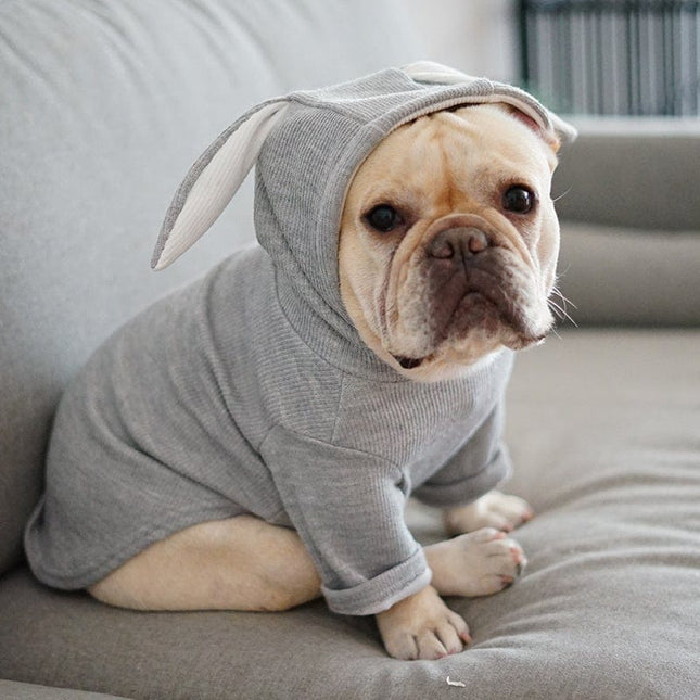 French Bulldog Rabbit Hoodie - Frenchie Complex Shop