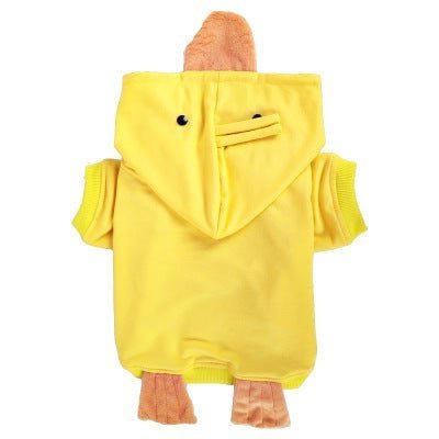 French Bulldog Chicken Costume - Yellow / XS - Frenchie Complex Shop