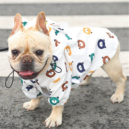 French Bulldog Bear Raincoat - S - Frenchie Complex Shop