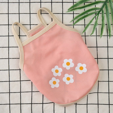 Spring/Summer French Bulldog Vest - XS / Pink - Frenchie Complex Shop