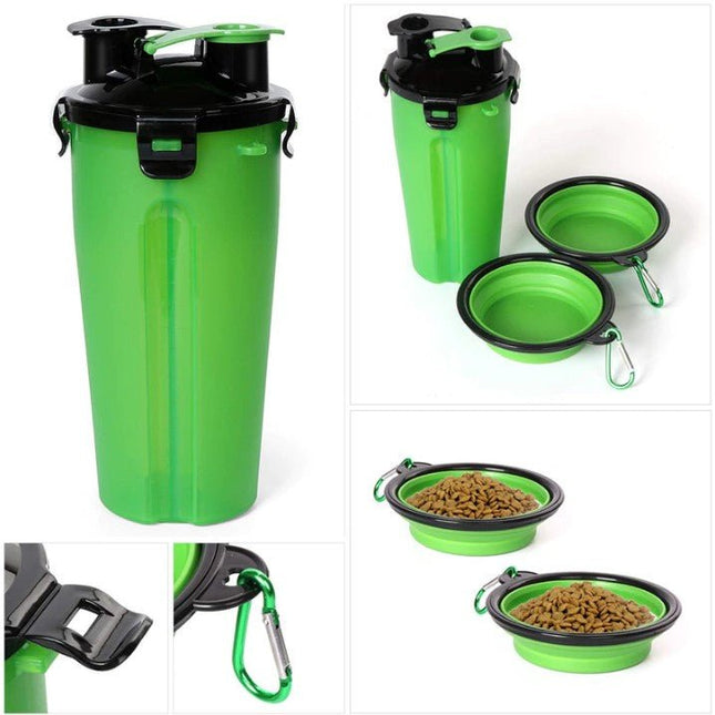 2-in-1 Portable Dog Bottle - Frenchie Complex Shop