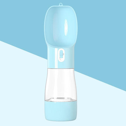 Portable Water & Food Bottle - Blue - Frenchie Complex Shop