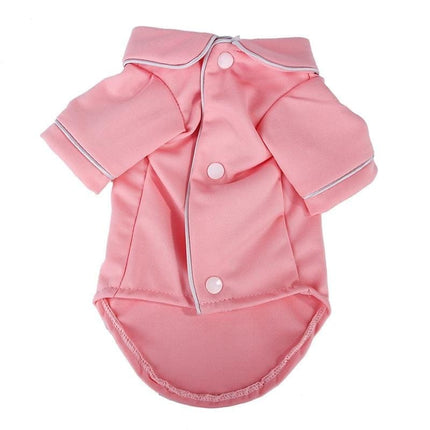French Bulldog Pajama Dress - Pink / XS - Frenchie Complex Shop