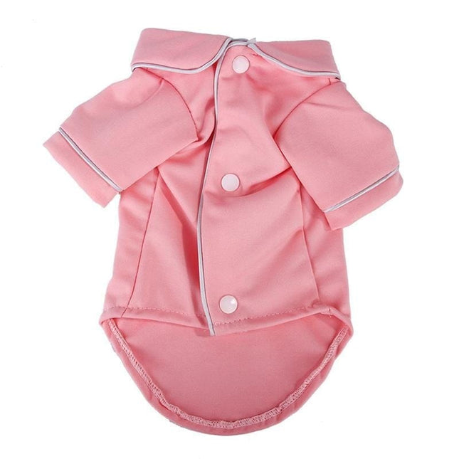 French Bulldog Pajama Dress - Pink / XS - Frenchie Complex Shop