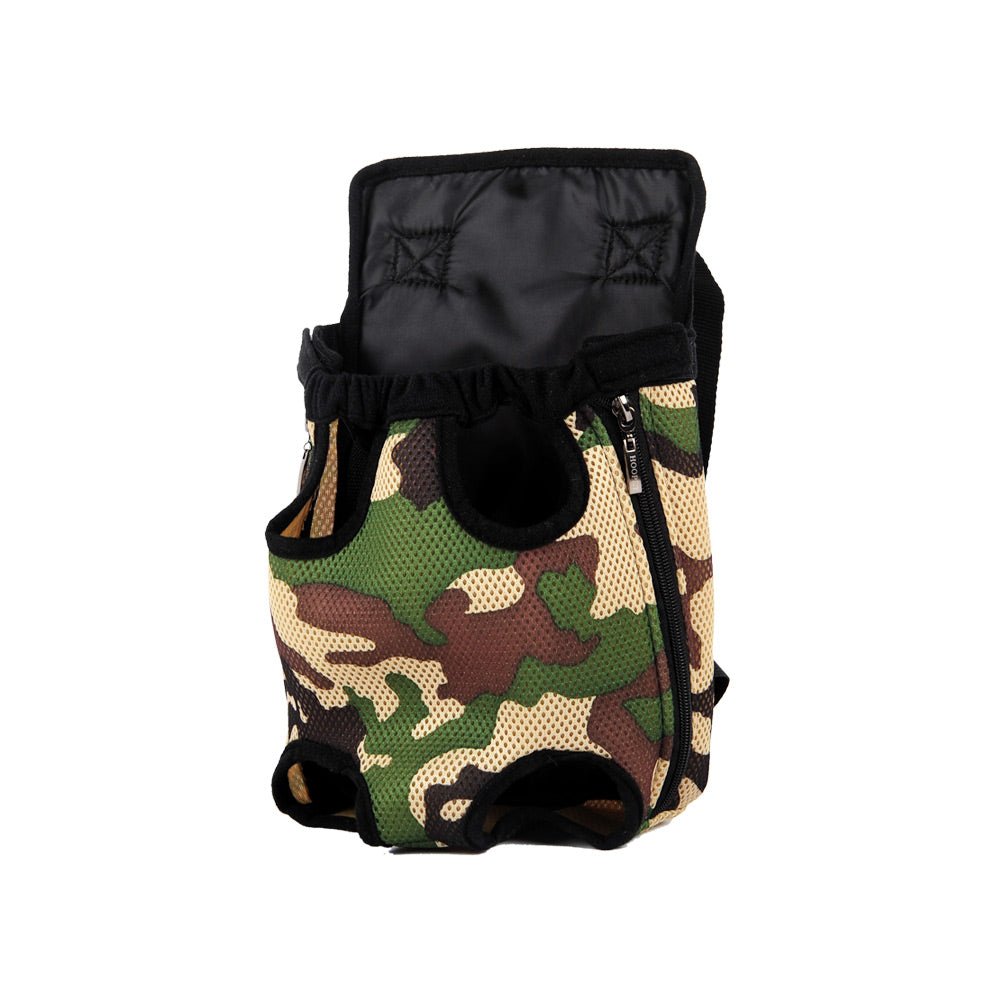 French Bulldog Carrier Backpack - Green / S - Frenchie Complex Shop