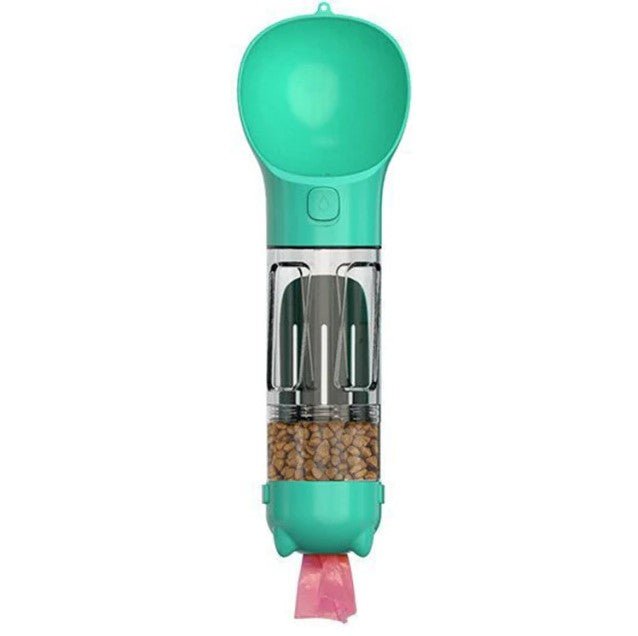 Multi-Functional Dog Bottle - 300ML - Blue - Frenchie Complex Shop