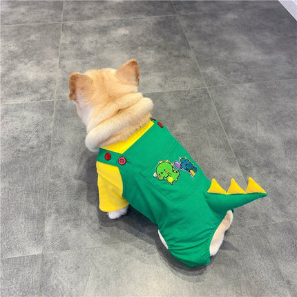 Dinosaur French Bulldog Costume - Frenchie Complex Shop