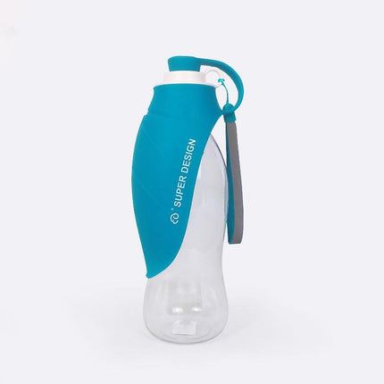 Dog Portable Water Bottle - Blue - Frenchie Complex Shop
