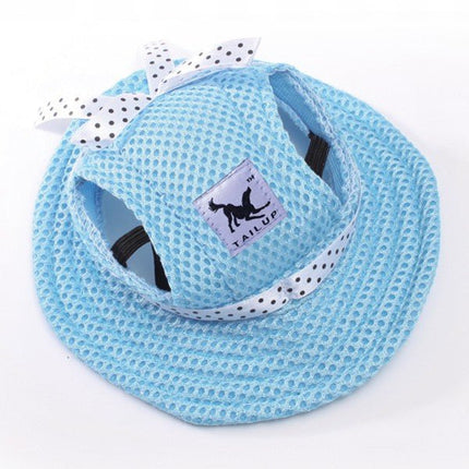 Summer French Bulldog Caps - Blue / S - Frenchie Complex Shop