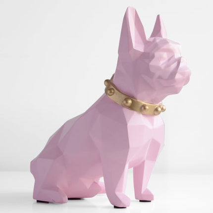 French Bulldog Statue Coin Storage - Pink - Frenchie Complex Shop