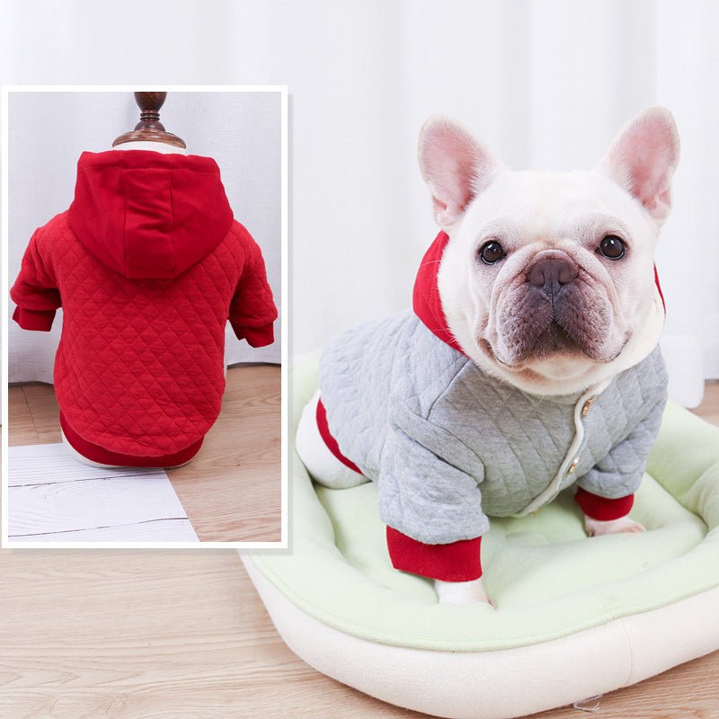 Double Padded Frenchie Hoodie - Frenchie Complex Shop