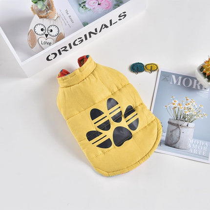 Reversible French Bulldog Jacket - Yellow / XS - Frenchie Complex Shop