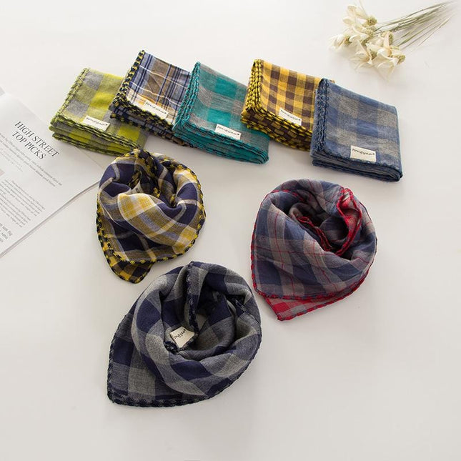 Plaid French Bulldog Bandana - Frenchie Complex Shop