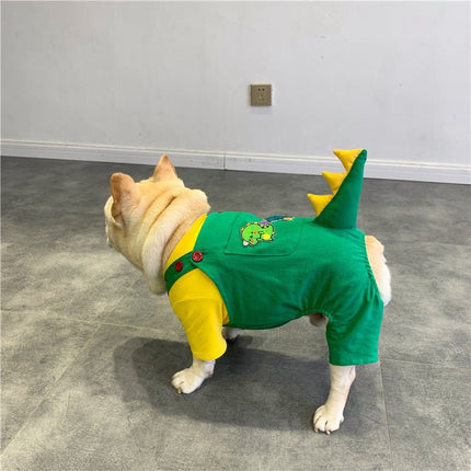 Dinosaur French Bulldog Costume - Frenchie Complex Shop