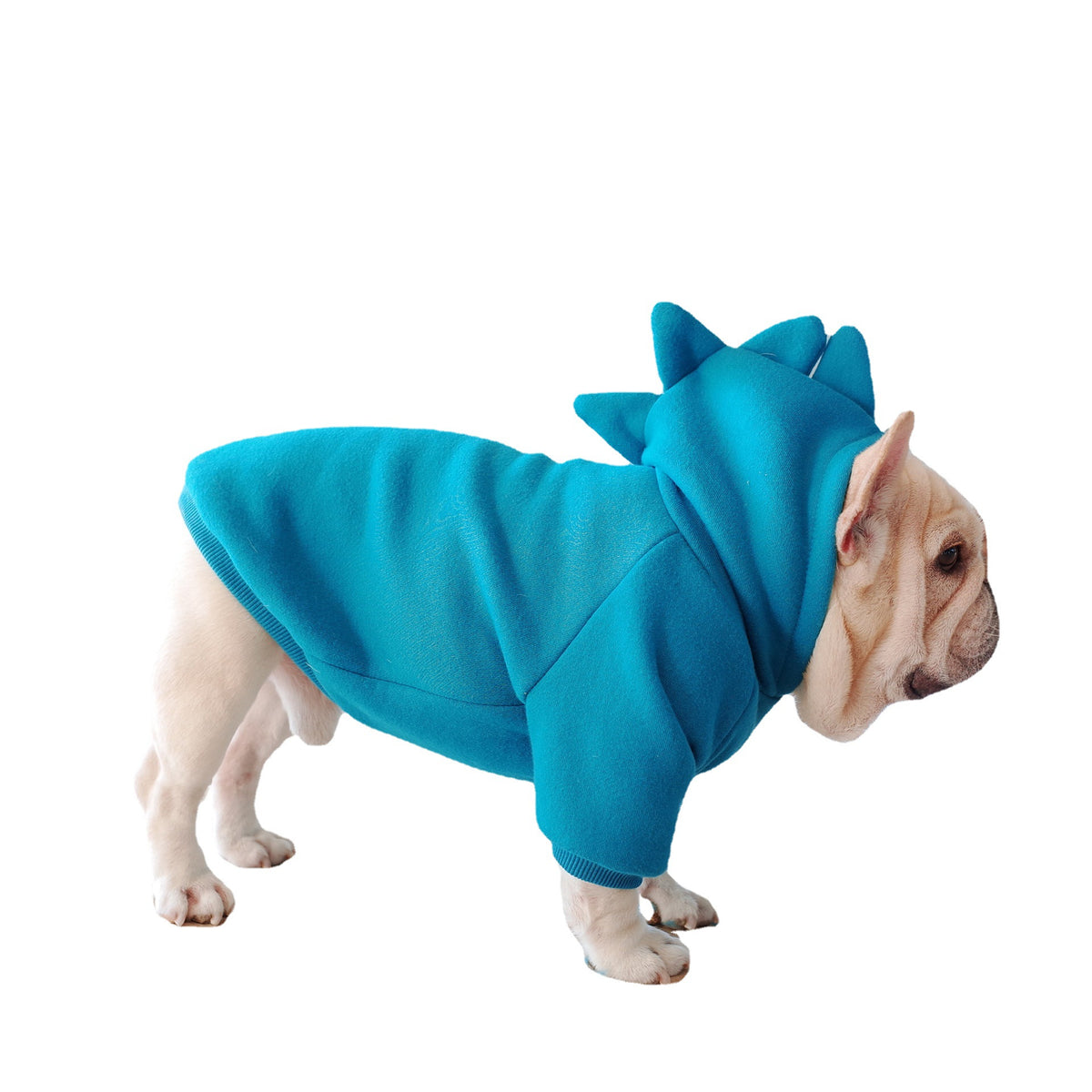 Blue French Bulldog Hoodie - S - Frenchie Complex Shop