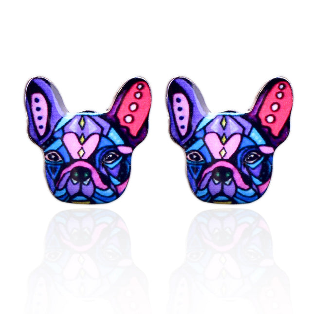 French Bulldog Earrings - Frenchie Complex Shop