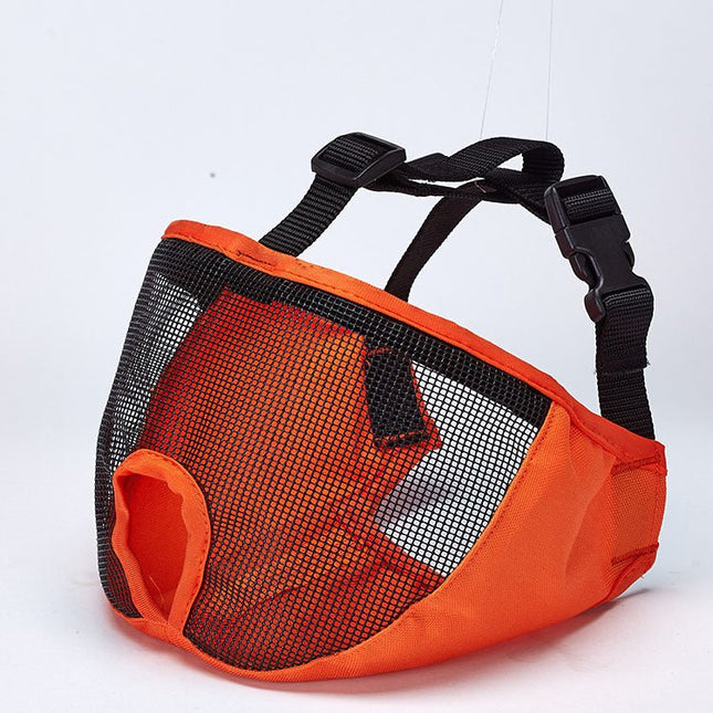 Muzzle for French Bulldogs - S - Orange / Muzzle - Frenchie Complex Shop