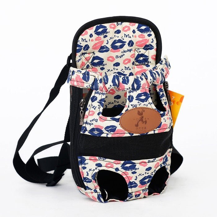 French Bulldog Carrier Backpack - White / S - Frenchie Complex Shop