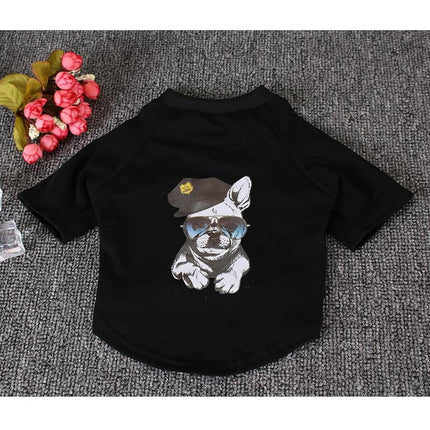 Frenchie Police Shirt - Black / M - Frenchie Complex Shop