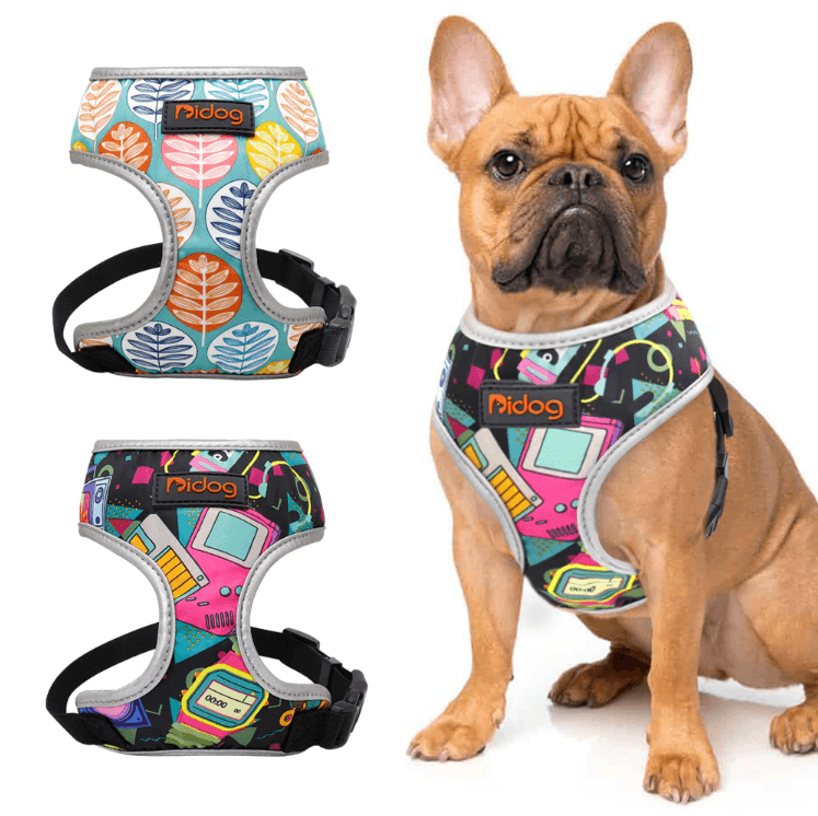Multi Color Frenchie Harness - Frenchie Complex Shop