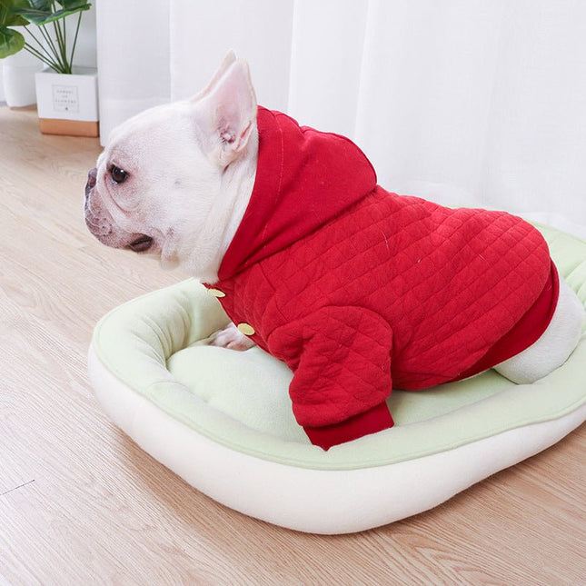 Double Padded Frenchie Hoodie - Frenchie Complex Shop