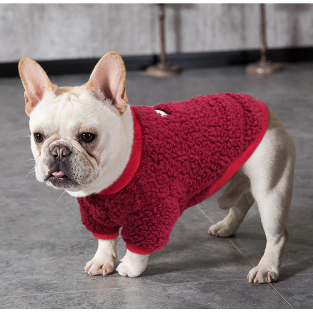 Fleece French Bulldog Jacket - Frenchie Complex Shop