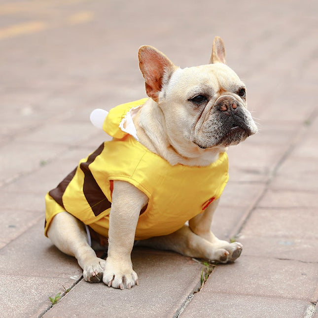 French Bulldog Bee Raincoat - Frenchie Complex Shop