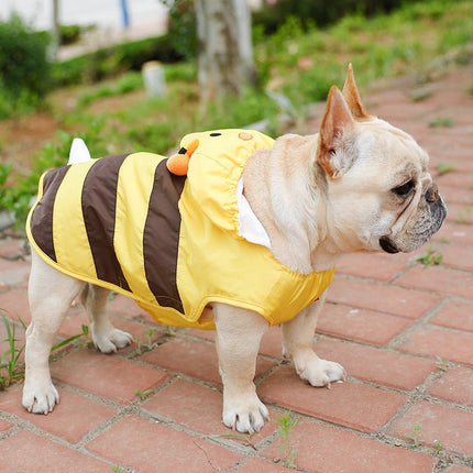 French Bulldog Bee Raincoat - Frenchie Complex Shop