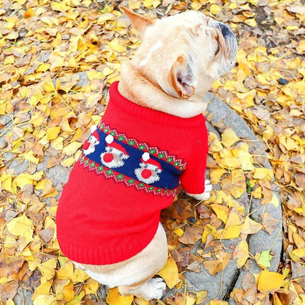 French Bulldog Christmas Sweater - Frenchie Complex Shop