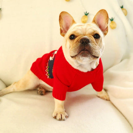 French Bulldog Christmas Sweater - Frenchie Complex Shop