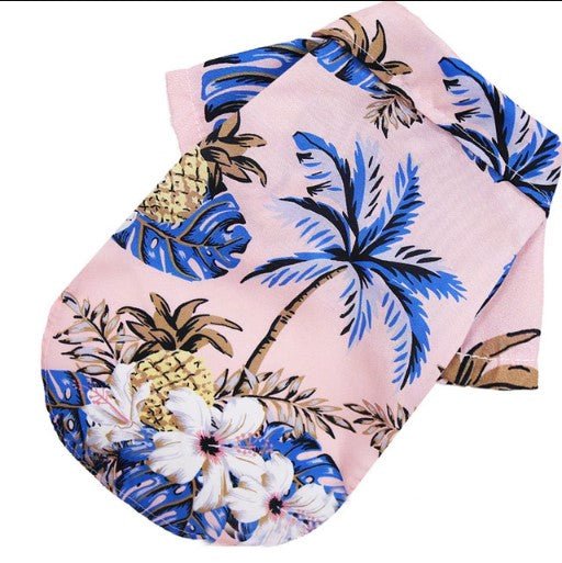 French Bulldog Hawaiian Shirts - Pink / M - Frenchie Complex Shop