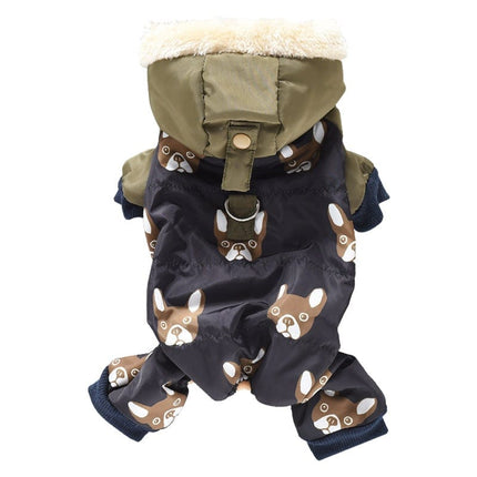 French Bulldog Jacket - Black / S - Frenchie Complex Shop